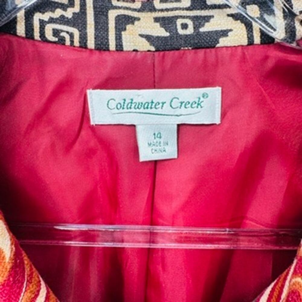 Vintage Coldwater Creek Southwest Jacket Womens 1… - image 4